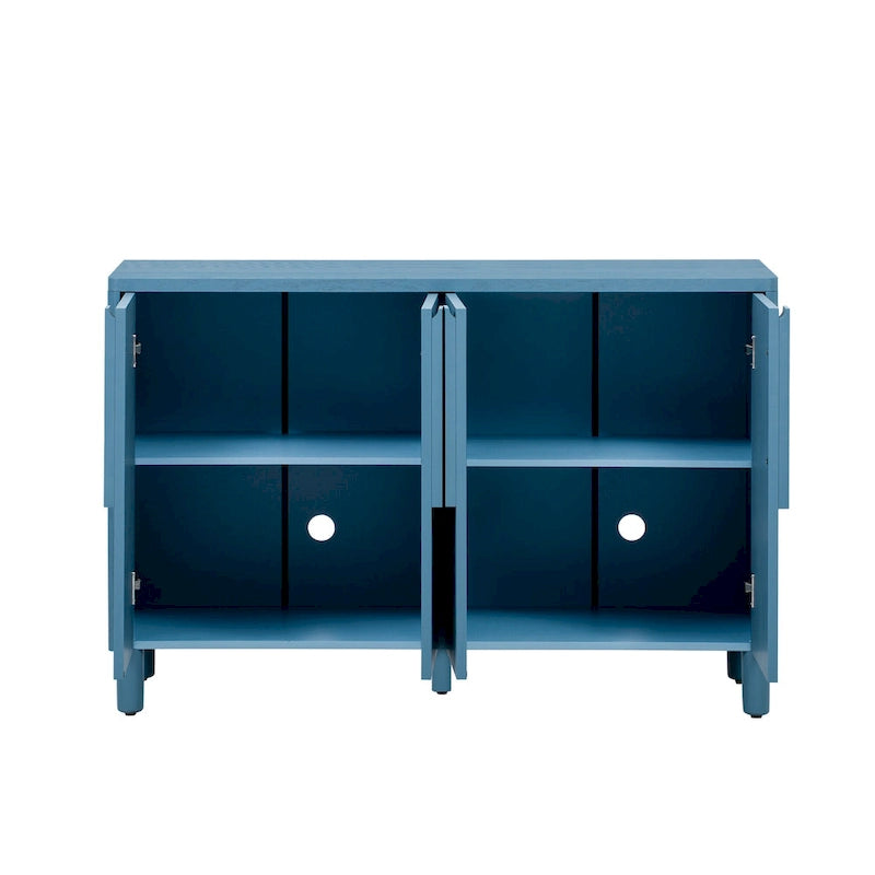 Credenza a buffet da 48 pollici con ripiani regolabili