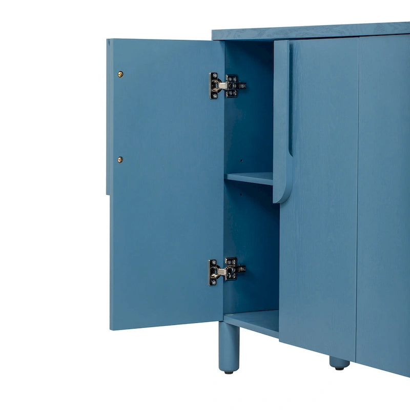 Credenza a buffet da 48 pollici con ripiani regolabili