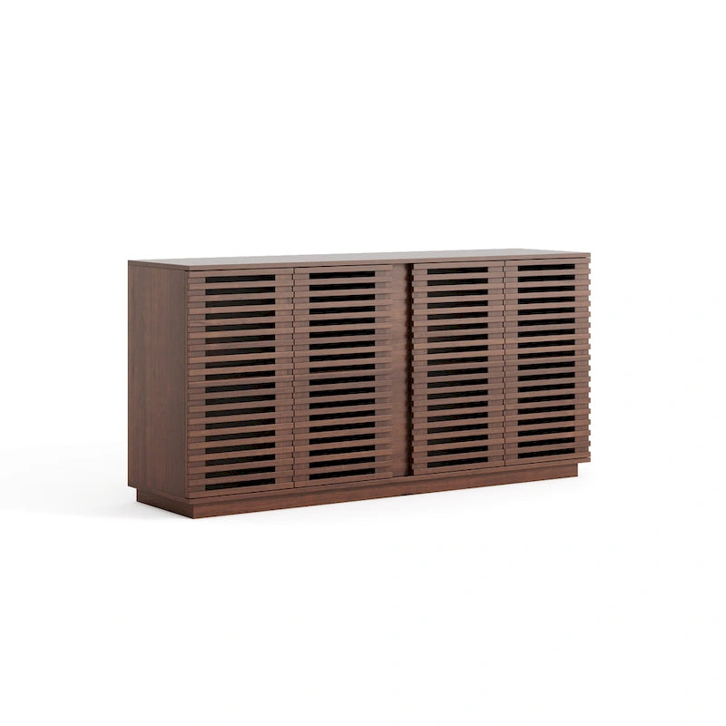 Credenza con ante in legno massello
