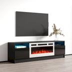 Mobile TV da 63" con camino elettrico