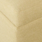 Pouf Contenitore Quadrato di Lusso da 71 cm