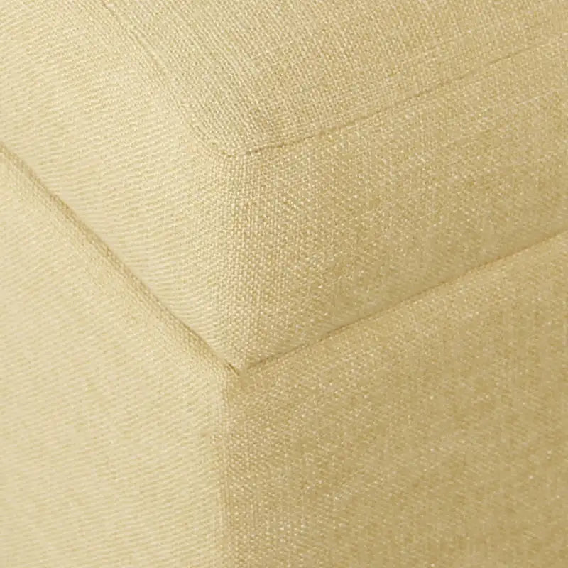 Pouf Contenitore Quadrato di Lusso da 71 cm
