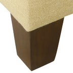 Pouf Contenitore Quadrato di Lusso da 71 cm