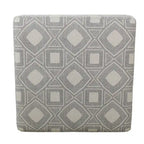 Pouf Contenitore Quadrato di Lusso da 71 cm