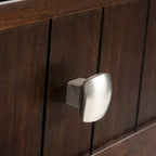Tavolo da divano/consolle largo transizionale in LEGNO MASSELLO Normandy da 60 pollici - 60 x 16 x 30