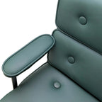 Sedia da ufficio ergonomica in pelle con altezza dello schienale regolabile Lobby Lumbar Support