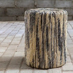 Sgabello d'accento intrecciato