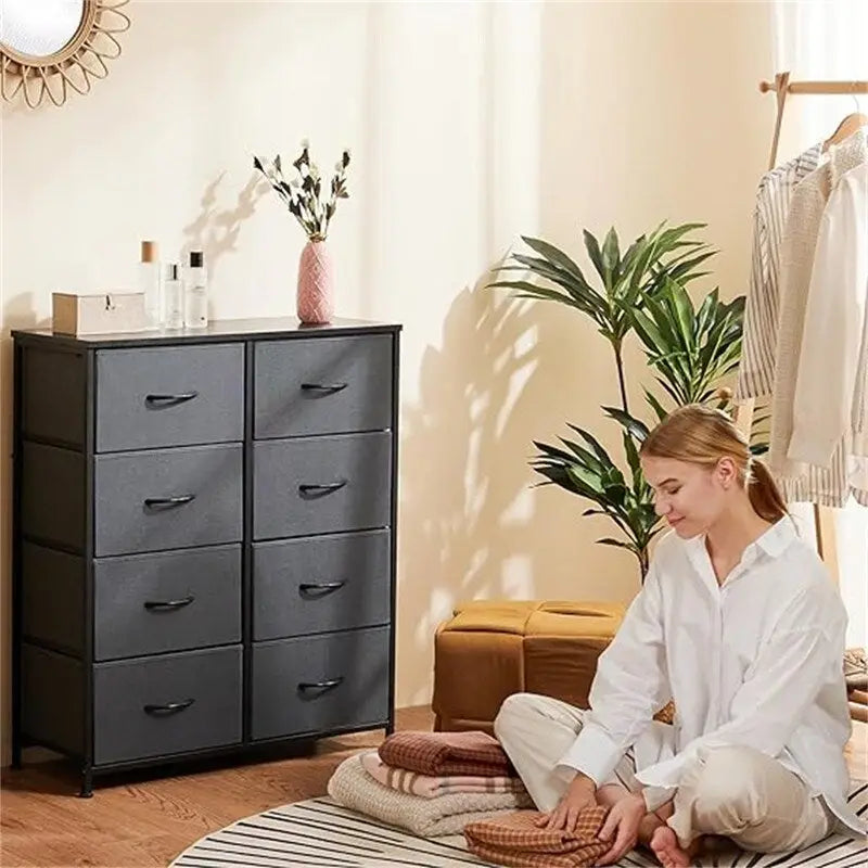 Cassettiera per camera da letto con cassetti organizer
