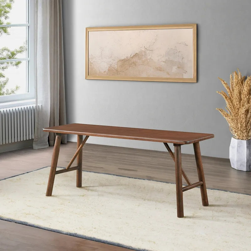 Panca di lusso in legno massello di alta qualità