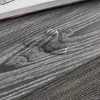 Tavolino da caffè/scrivania moderno con ripiano sollevabile in venatura di legno grigio chiaro e vano portaoggetti nascosto per soggiorno