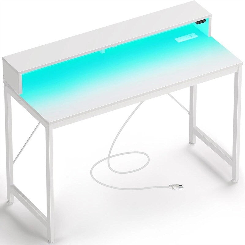 Scrivania per computer da 99 cm con luci a LED