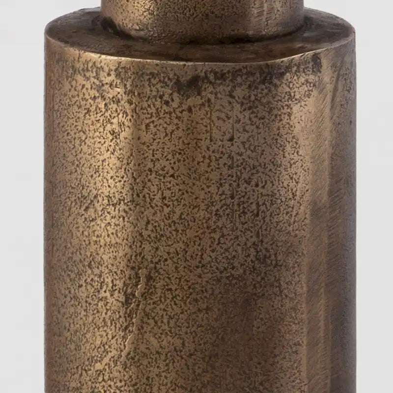 Tavolino d'appoggio Dorato - 14L x 22.5A x 14P