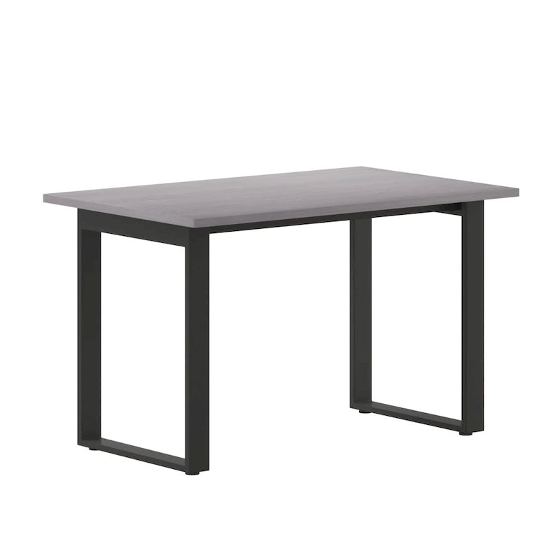 Tavolo da conferenza commerciale con piano in laminato e base a U