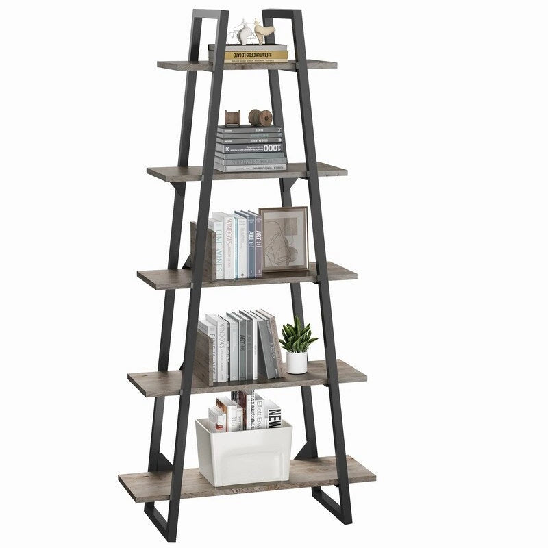 Libreria in cartone trapezoidale