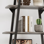 Libreria in cartone trapezoidale