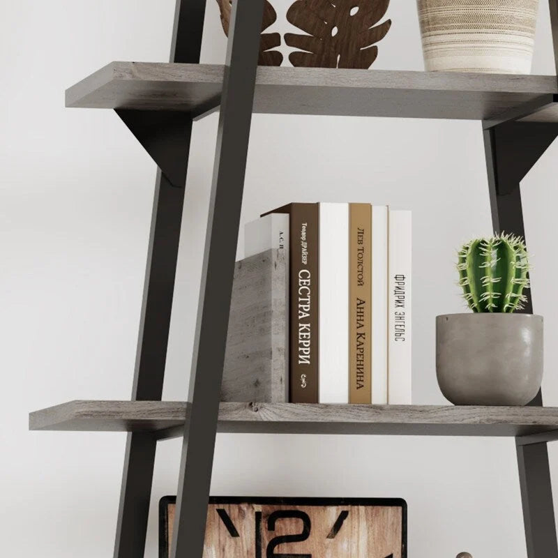 Libreria in cartone trapezoidale