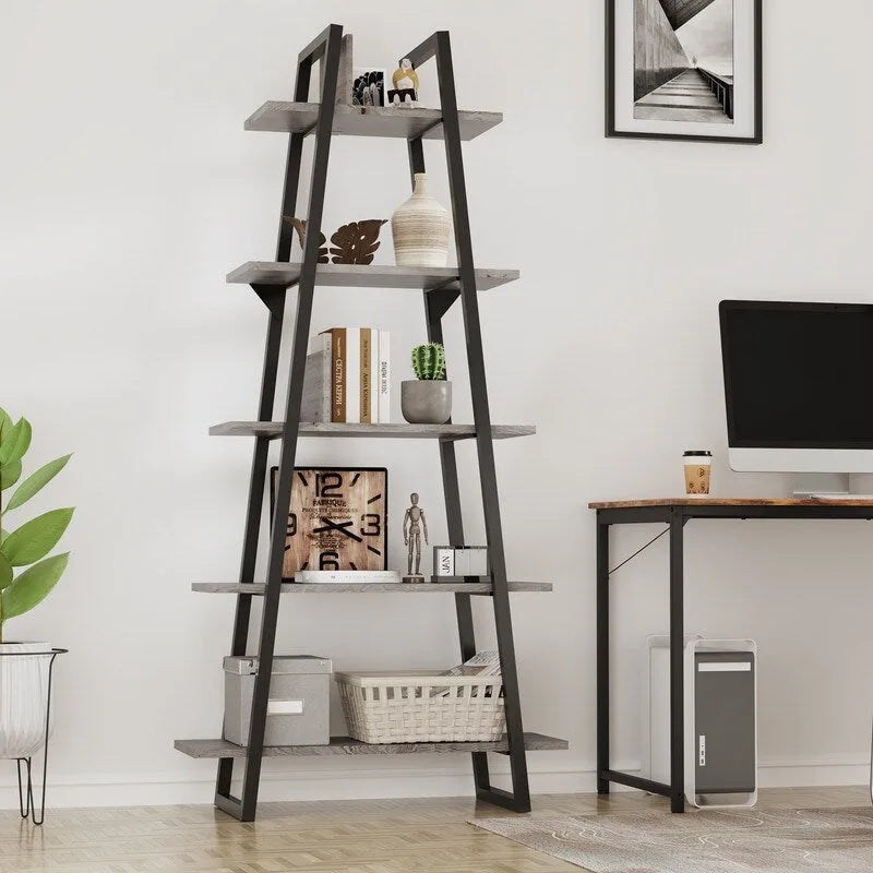 Libreria in cartone trapezoidale